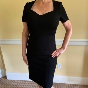 St. John black dress